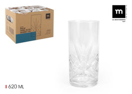 La Mediterranea Vaso Whisky Alto Palm 620ml