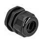 DeLOCK Prensaestopas PG21 para cable plano, 2 unidades, Negro