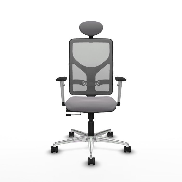 PIQUERAS Y CRESPO Silla de oficina Motilla Gris con mecanismo Sincro/Traslack PIQUERAS Y CRESPO Silla de oficina Motilla Gris con mecanismo Sincro/Traslack