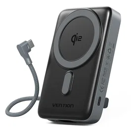 Vention Powerbank Magnético Inalámbrico 10000mAh 35W Gris