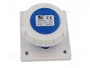 PAWBOL Conector de alimentación AC Hembra 16A 400VAC 3 Pines