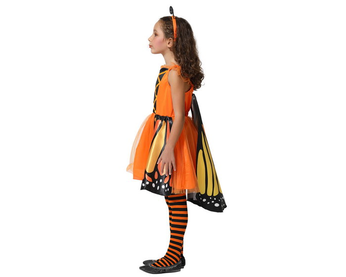 Disfraz Mariposa Niña Infantil Naranja 7-9 Años Disfraz Mariposa Niña Infantil Naranja 7-9 Años