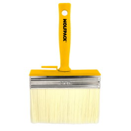 WOLFPACK LINEA PROFESIONAL Brocha Profesional Techos 150x50 mm Cerda Blanca
