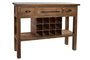 DKD Home Decor Consola Cottage Madera 35 x 95 x 120 cm Botellero