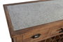 DKD Home Decor Consola Cottage Madera 35 x 95 x 120 cm Botellero