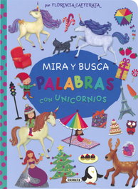 SUSAETA EDICIONES Mira y busca palabras con unicornios