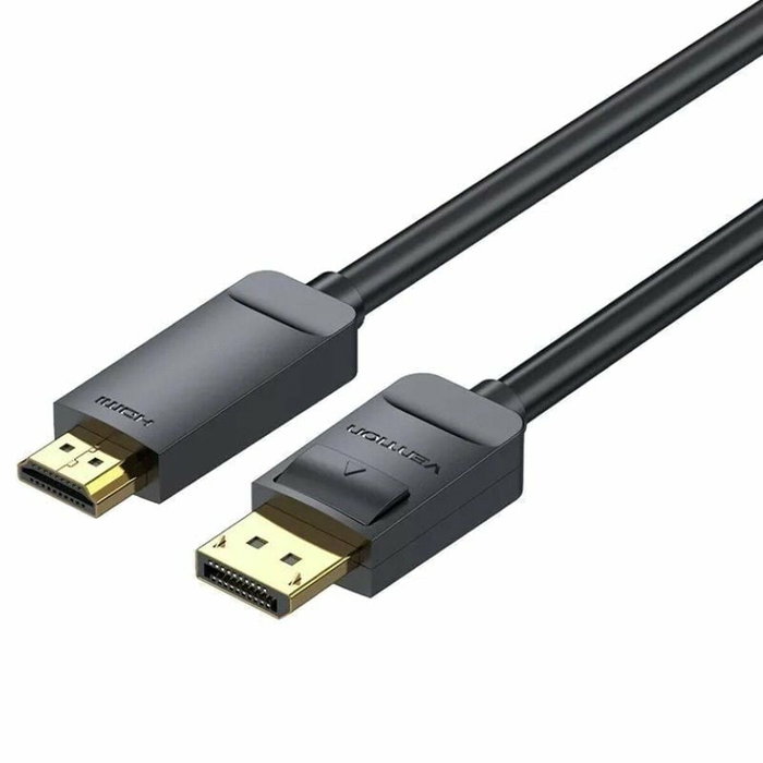 Vention Cable Conversor DisplayPort Macho a HDMI 4K 3m Negro Vention Cable Conversor DisplayPort Macho a HDMI 4K 3m Negro