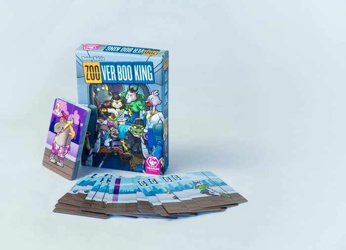 Tranjis Games Zooverbooking Juego de Mesa y Cartas Reiner Knizia