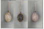 DKD Home Decor Decoración Colgante de PVC con Purpurina Surtida