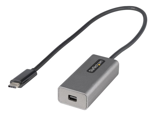 StarTech.com Adaptador USB-C a Mini DisplayPort 4K 60Hz CDP2MDPEC - Compatible con Thunderbolt 3, HDCP 2.2, para Monitor 3840x2160