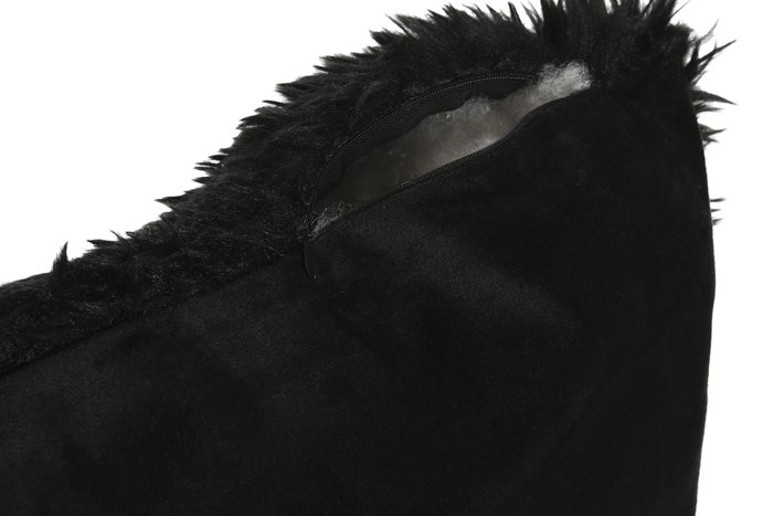 DKD Home Decor Manta average3 23 Cojin Urban Negro 8 x 45 x 45 cm