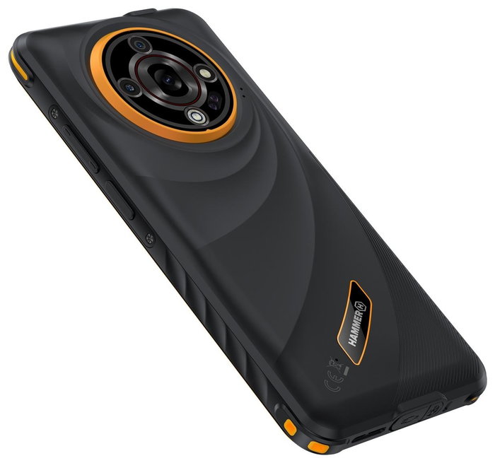 Hammer Hammer Iron 6 5G, 8 GB RAM, 256 GB, Negro/Naranja Hammer Hammer Iron 6 5G, 8 GB RAM, 256 GB, Negro/Naranja