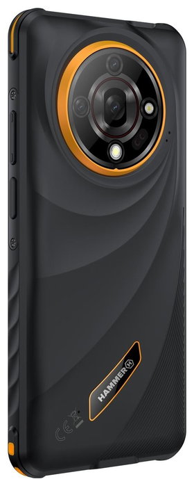 Hammer Hammer Iron 6 5G, 8 GB RAM, 256 GB, Negro/Naranja Hammer Hammer Iron 6 5G, 8 GB RAM, 256 GB, Negro/Naranja