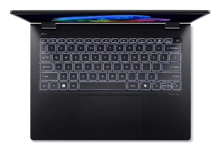 Acer TravelMate P6 14 AI Copilot+ PC Portátil 14" TMP614-54T-TCO, Intel Core Ultra 7 258V, 32GB RAM, 1TB SSD, Windows 11 Pro, Negro
