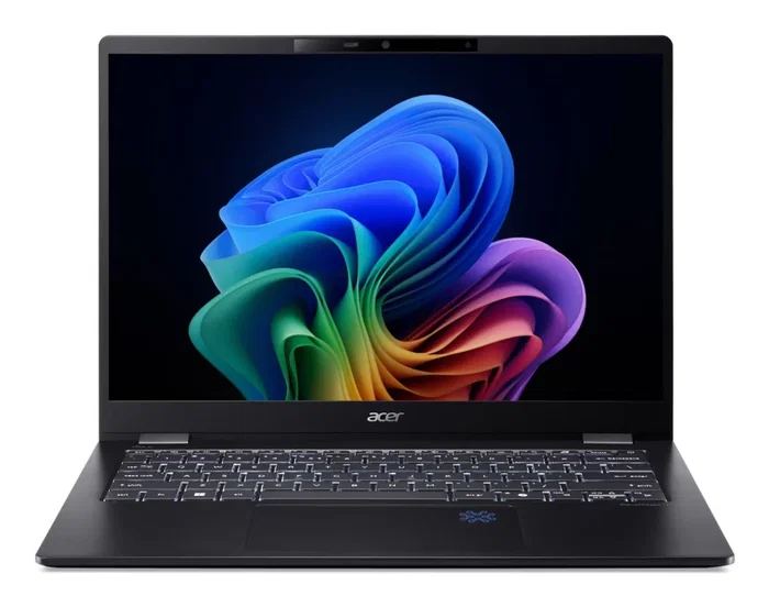 Acer TravelMate P6 14 AI Copilot+ PC Portátil 14" TMP614-54T-TCO, Intel Core Ultra 7 258V, 32GB RAM, 1TB SSD, Windows 11 Pro, Negro