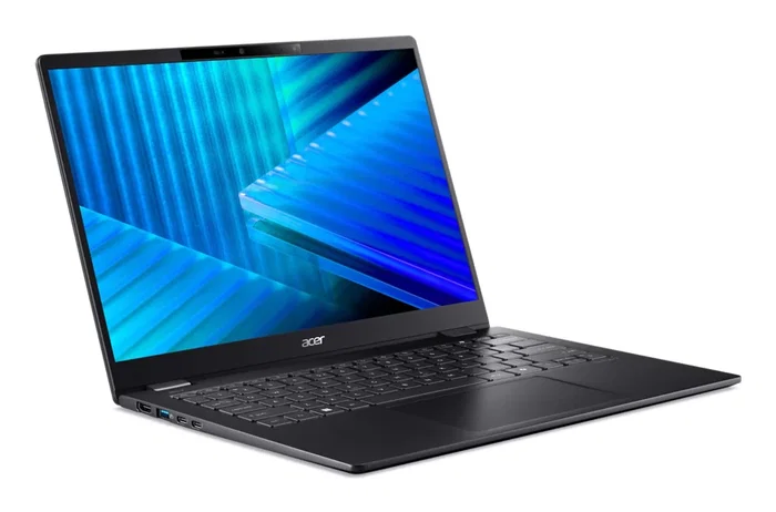 Acer TravelMate P6 14 AI Copilot+ PC Portátil 14" TMP614-54T-TCO, Intel Core Ultra 7 258V, 32GB RAM, 1TB SSD, Windows 11 Pro, Negro