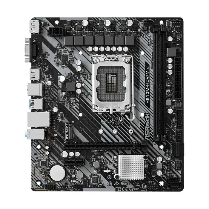 Asrock H610M-HDV/M.2 R2.0 Micro ATX LGA 1700 DDR4