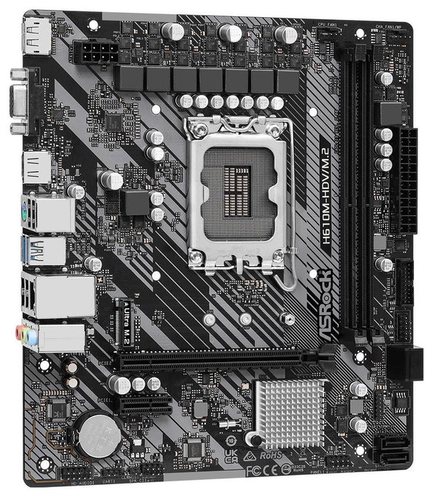 Asrock H610M-HDV/M.2 R2.0 Micro ATX LGA 1700 DDR4