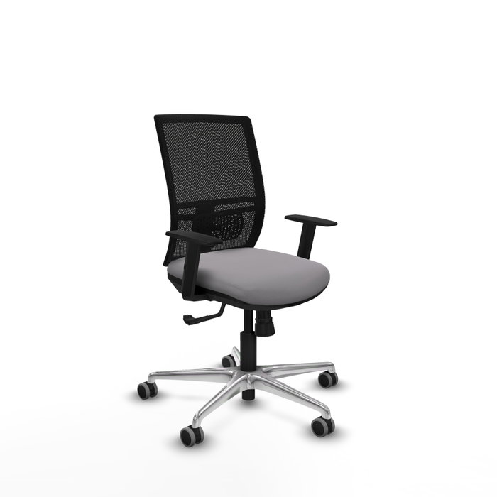 PIQUERAS Y CRESPO Silla de oficina Yunquera Gris y Negro PIQUERAS Y CRESPO Silla de oficina Yunquera Gris y Negro