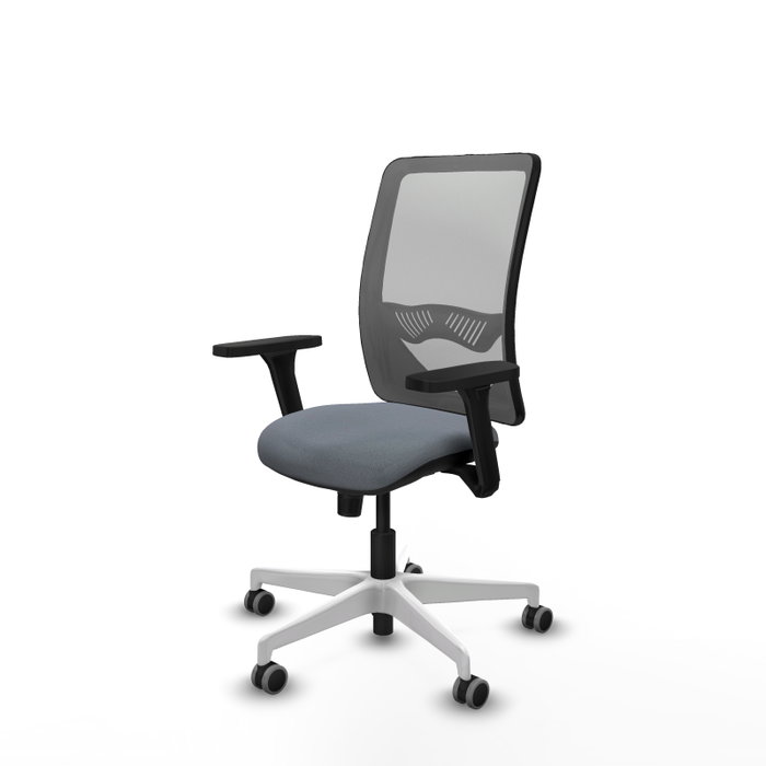 PIQUERAS Y CRESPO Silla de oficina Zulema Gris con mecanismo Sincro PIQUERAS Y CRESPO Silla de oficina Zulema Gris con mecanismo Sincro