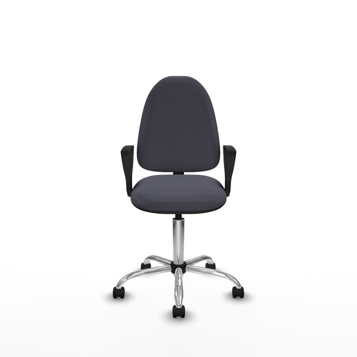 PIQUERAS Y CRESPO Silla de oficina Aýna Gris oscuro con Brazos Fijos PIQUERAS Y CRESPO Silla de oficina Aýna Gris oscuro con Brazos Fijos