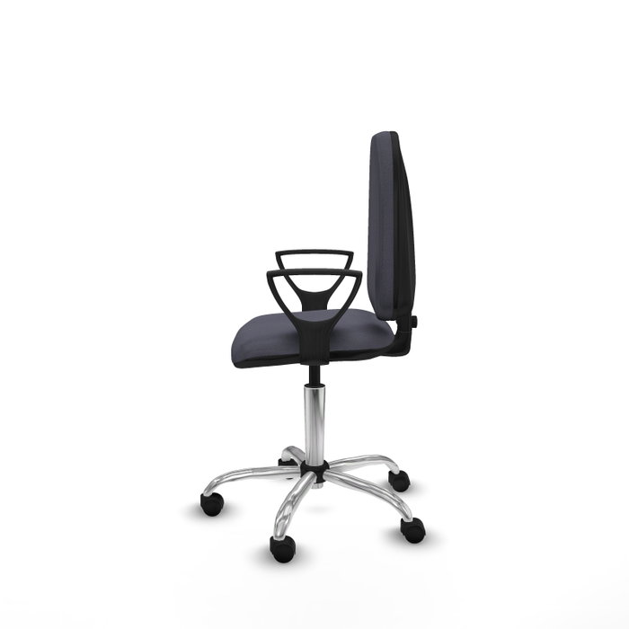 PIQUERAS Y CRESPO Silla de oficina Aýna Gris oscuro con Brazos Fijos PIQUERAS Y CRESPO Silla de oficina Aýna Gris oscuro con Brazos Fijos
