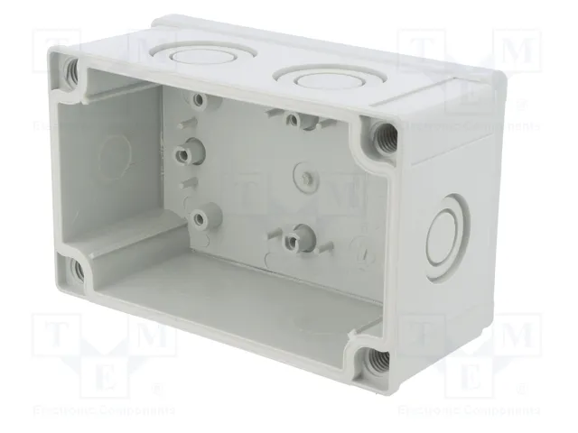 FIBOX MNX Carcasa Universal Gris con Grabado Métrico