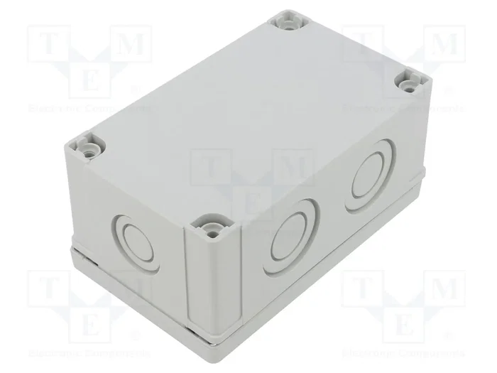 FIBOX MNX Carcasa Universal Gris con Grabado Métrico
