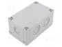 FIBOX MNX Carcasa Universal Gris con Grabado Métrico