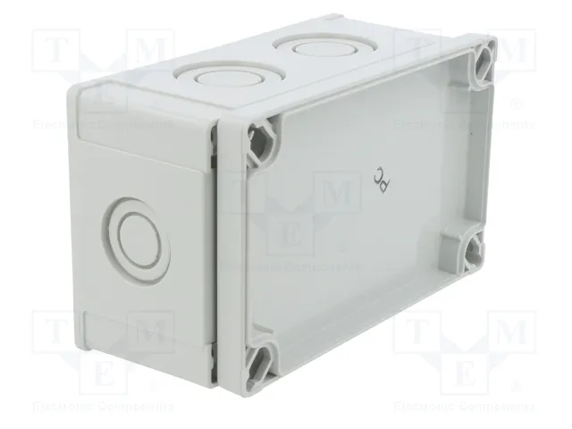FIBOX MNX Carcasa Universal Gris con Grabado Métrico