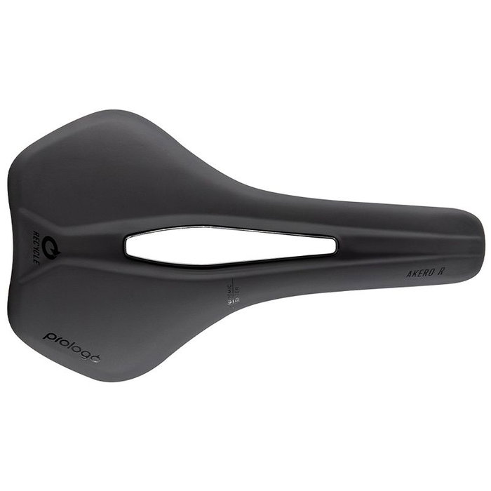 Prologo Akero Active Sillín Unisex con Active Base y PAS, Raíles de Acero, 255x150mm Prologo Akero Active Sillín Unisex con Active Base y PAS, Raíles de Acero, 255x150mm