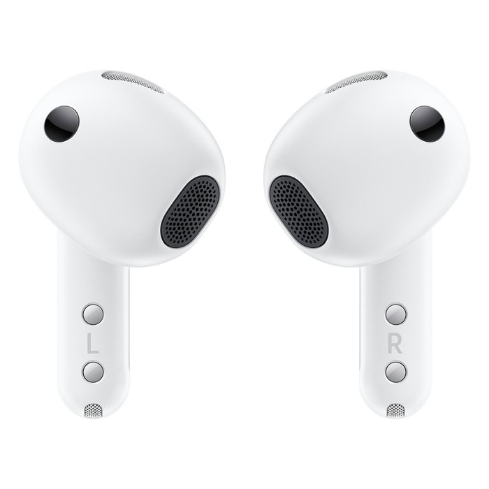 Samsung Galaxy Buds4 SM-R540 Auriculares Inalámbricos Bluetooth 6.1 con Cancelación Activa de Ruido (ANC) y Carga Inalámbrica, Blanco, Hasta 30h Autonomía