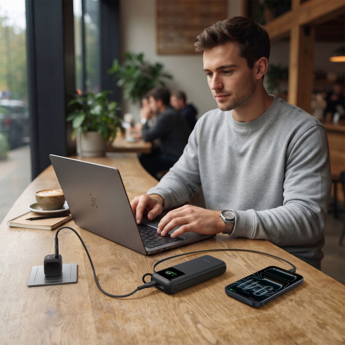 Belkin UltraCharge Smart Display 11.000mAh 60W BPB041hqBK