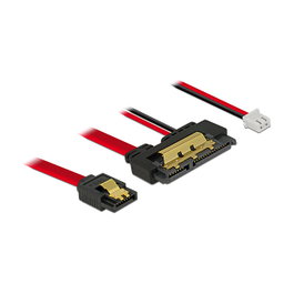 DeLOCK 85240 Cable SATA III de 22 a 7+2 pines, 20 cm