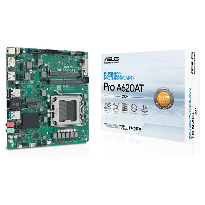 ASUS Pro A620AT-CSM Thin Mini ITX