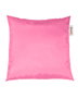 Atelier Del Sofa Cojín Pouf 40x40 cm Rosa, Tela de Poliéster Impermeable, Doble Cremallera Oculta
