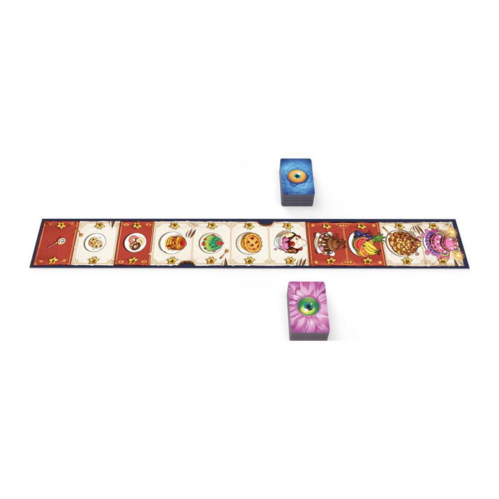 Juegos Monstrolicious - Juego de Mesa Estrategia por Richard Garfield para +8 Años con Tablero y Cartas - Juego Familiar Divertido