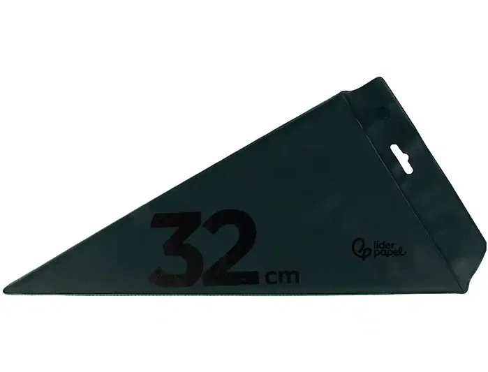 Liderpapel Cartabón de Acrílico Verde 32 cm Liderpapel Cartabón de Acrílico Verde 32 cm