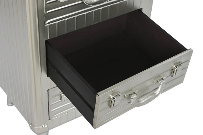 Chifonier Vintage DKD Home Decor Plateado 39 x 96 x 46 cm