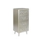DKD Home Decor Chifonier Vintage Plateado