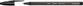 Bic Cristal Exact Ultrafine Negro Pack de 20