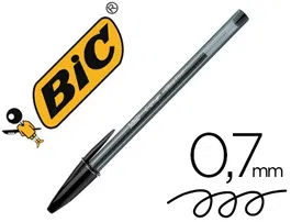 Bic Bolígrafo Cristal Exact Ultra Fine Negro Caja 20 Unidades