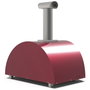 Alfa Forni Moderno 2 Pizze Wood Antique Red