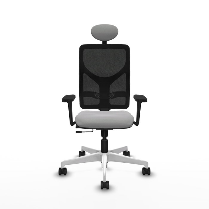 PIQUERAS Y CRESPO Silla de oficina Motilla con mecanismo Sincro/Traslack Gris claro y Negro PIQUERAS Y CRESPO Silla de oficina Motilla con mecanismo Sincro/Traslack Gris claro y Negro