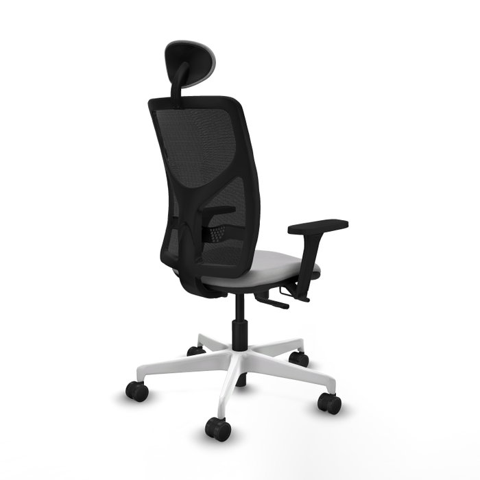 PIQUERAS Y CRESPO Silla de oficina Motilla con mecanismo Sincro/Traslack Gris claro y Negro PIQUERAS Y CRESPO Silla de oficina Motilla con mecanismo Sincro/Traslack Gris claro y Negro