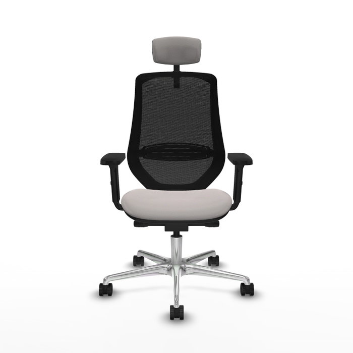 PIQUERAS Y CRESPO Silla de oficina Mardos Blanco y Negro PIQUERAS Y CRESPO Silla de oficina Mardos Blanco y Negro