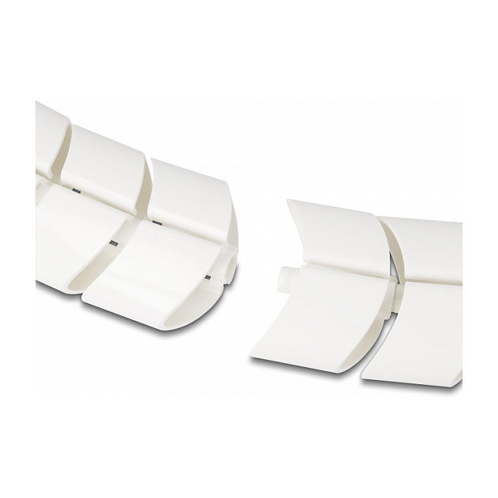 DeLOCK Pasacables para Escritorio 740 x 75 mm con Altura Regulable Blanco DeLOCK Pasacables para Escritorio 740 x 75 mm con Altura Regulable Blanco