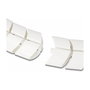 DeLOCK Pasacables para Escritorio 740 x 75 mm con Altura Regulable Blanco