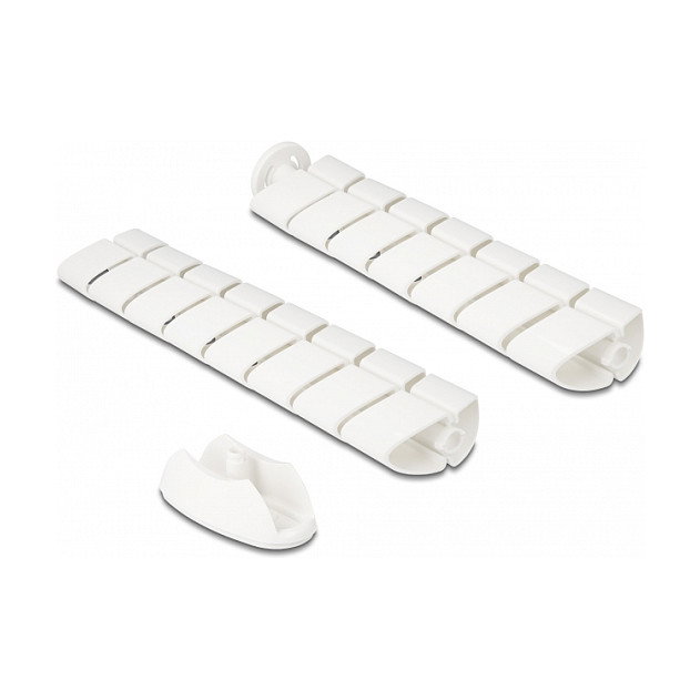 DeLOCK Pasacables para Escritorio 740 x 75 mm con Altura Regulable Blanco DeLOCK Pasacables para Escritorio 740 x 75 mm con Altura Regulable Blanco