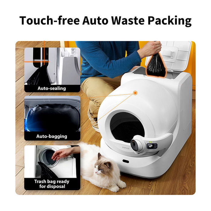 Petkit P9903 Arenero Autolimpiante para Gato Blanco